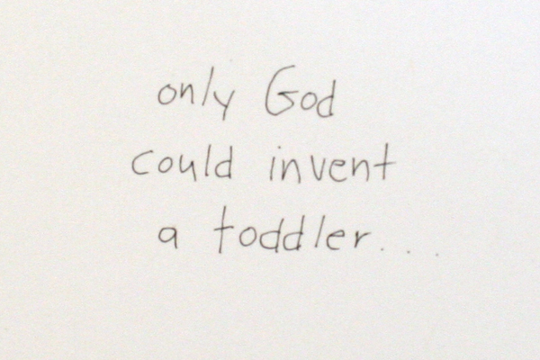 Set of 3 Lifesighs Greeting Cards With Envelopes Only God Could Invent A Toddler
