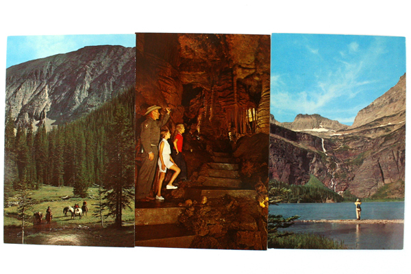 Lot of 2 Montana Postcards Vintage Set of 6/Modern Big Sky Country Images