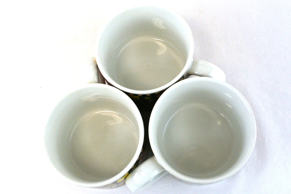 Debbie Mumm Sakura Set of 3 Gathering of Angels 1997 Genuine Stoneware Mugs