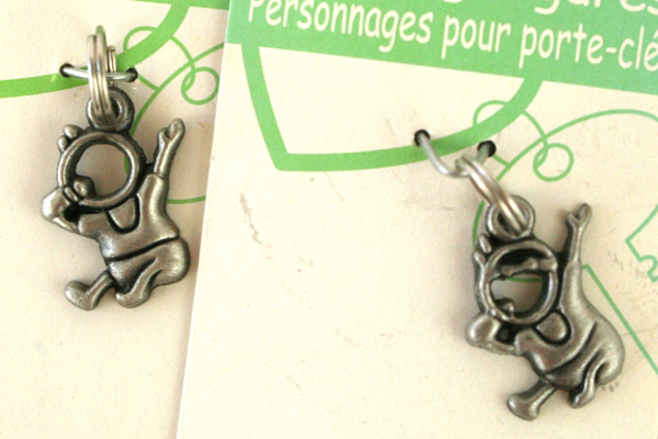 Lot of 8: Figi Pewter Family Matters Key Ring Figures