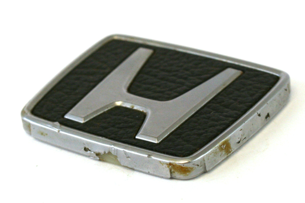 Original Silver And Black Plastic Honda Emblem Part # A115-5711-100-11-1