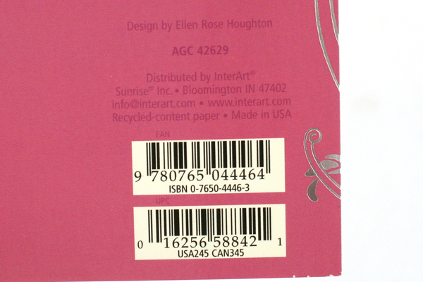 25th Silver Anniversary Greeting Card with Envelopes - Set of 3