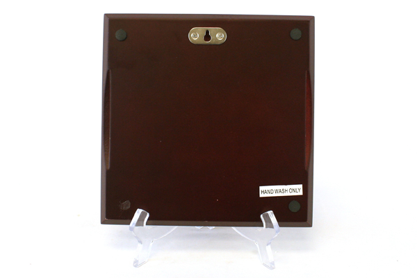 Brown Wall plaque With A Champagne And Grape Decor