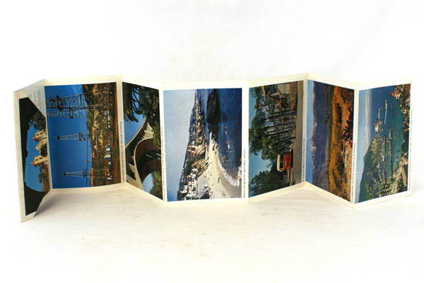 Vintage Southern California Postcard Folding Booklet- 14 Great Photos!