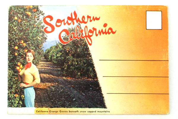Vintage Southern California Postcard Folding Booklet- 14 Great Photos!