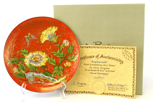 Anna Perenna Empress Gold Dr. Irving Carl Burgues 1st Floral Fantasies Series LE