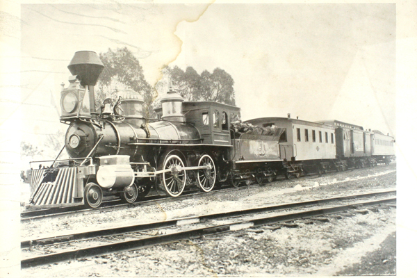 Paramount's Union Pacific Wood Burner 1869 Golden Spike Era Framed Picture