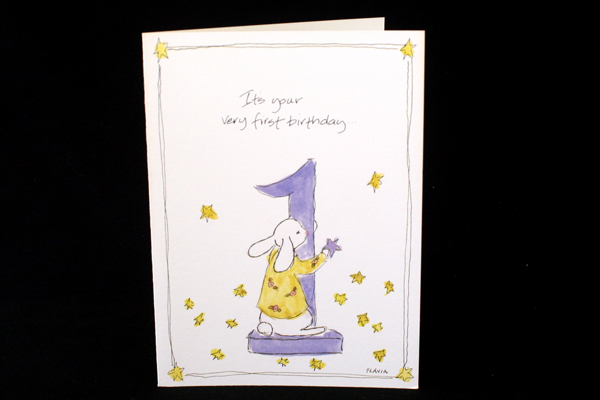 5 Birthday Day Cards First Birthday 3 Third Bunnies Kids Toddlers Spring