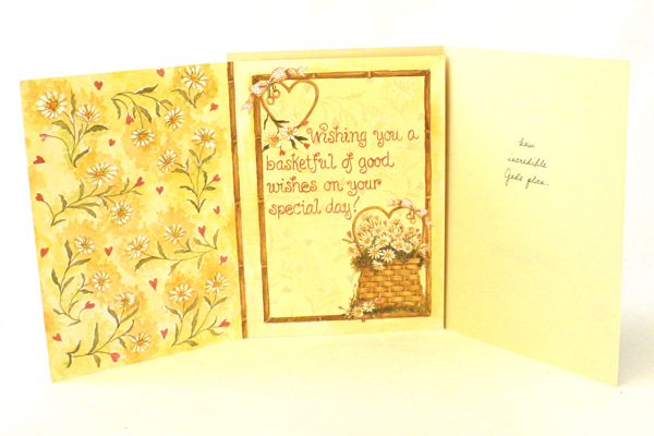 Set of Six Unused Wedding/Couples Greeting Cards w/ Envelopes