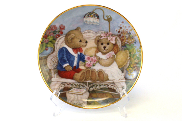 Franklin Mint First Anniversary Collectible Plate Patricia Brooks