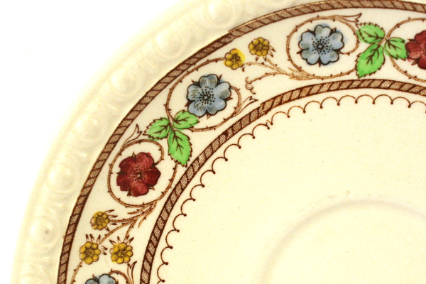 Lot Of Three Vintage Spode Firenze 6" Saucers # 2/9034 (As-Is)