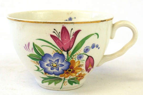 Vintage Midwinter Porcelain Spring Bouquet Cup And Saucer