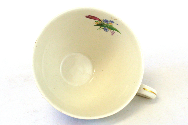 Vintage Midwinter Porcelain Spring Bouquet Cup And Saucer