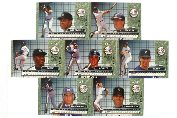 Fleer Ultra Series II New York Yankees 1992 Baseball Team Set of 14 Cards