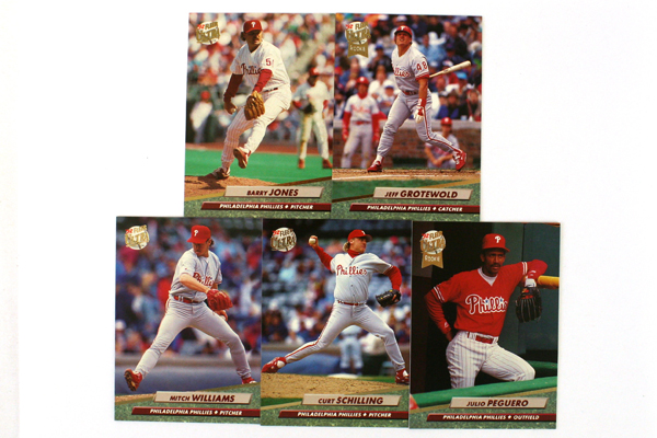 Fleer Ultra Series II Philadelphia Phillies 1992 Baseball Team Set of 10