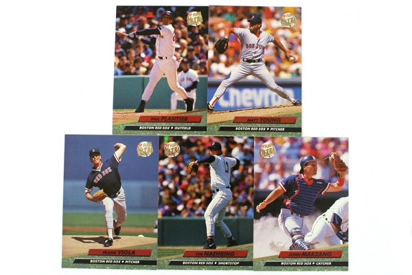 Set of 10 Boston Red Sox Baseball Team Fleer Ultra Series 1992