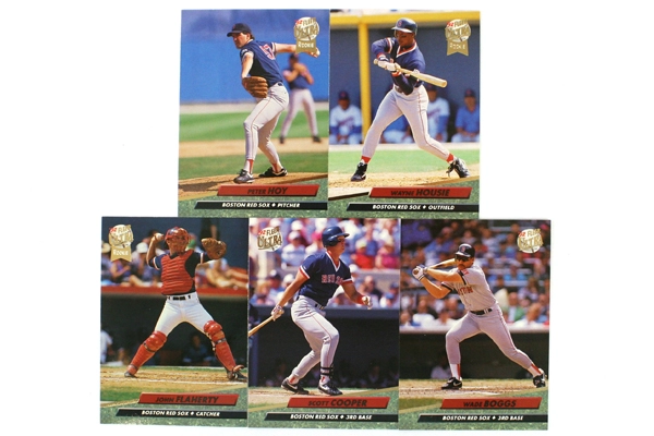 Set of 10 Boston Red Sox Baseball Team Fleer Ultra Series 1992