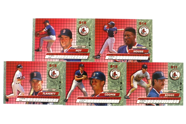 Set of 10 Boston Red Sox Baseball Team Fleer Ultra Series 1992