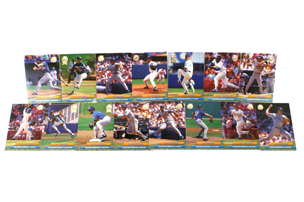 Fleer Ultra Series II Milwaukee Brewers 1992 Baseball Team Set of 15