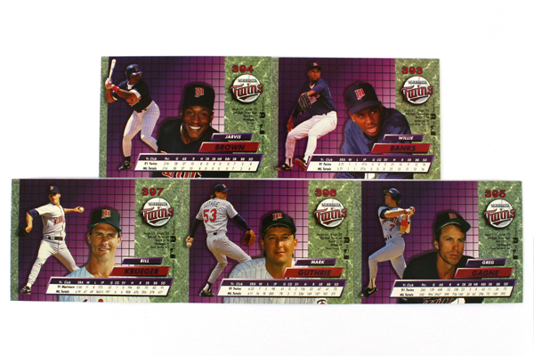 Fleer Ultra Series II Minnesota Twins 1992 Baseball Team Set of 11
