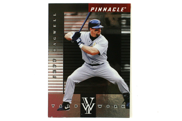 1998 Pinnacle Jeff Bagwell Huston Astros Yard Work Card Insert #11 MLB