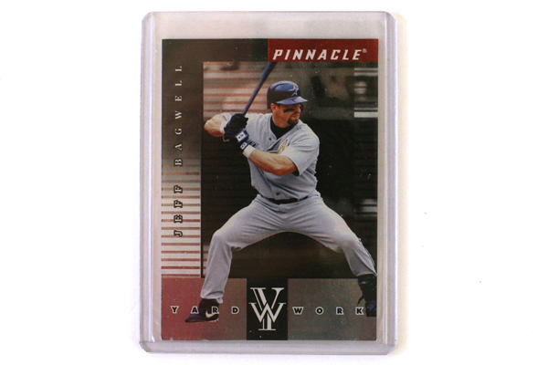 1998 Pinnacle Jeff Bagwell Huston Astros Yard Work Card Insert #11 MLB