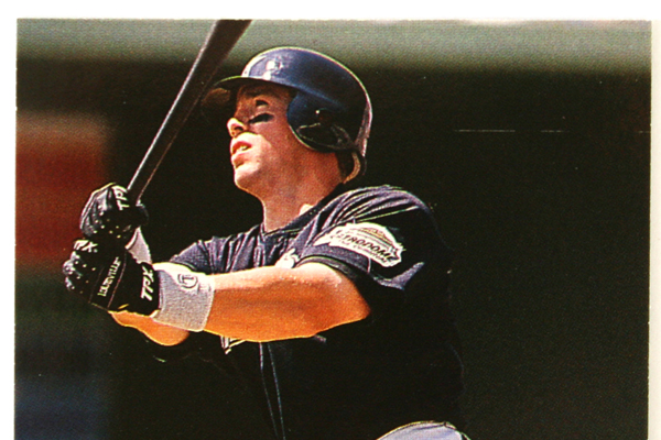 1994 Jeff Bagwell Houston Astros Baseball Card Leaf #221