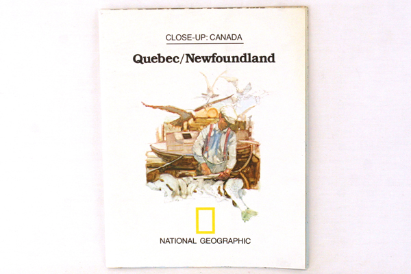 National Geographic May 1980 Vol. 157 No 5 Supplement Map Close-Up Canada