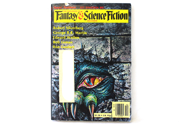 Magazine of Fantasy & Science Fiction Dec. 1981 Let Einstein Be Isaac Asimov