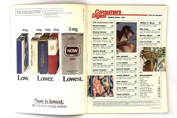 Collector's Ed. Consumers Digest 25th Anniversary Edition March/April 1985