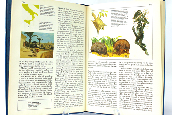1972 Harver Junior Encyclopedia Volume 9 London - Momentum