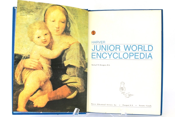 1972 Harver Junior Encyclopedia Volume 12 Poland - Rockefeller