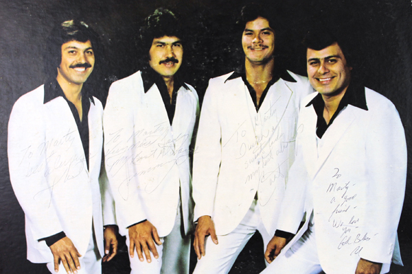 The Motifs LP Private Label Lounge Pop Rock Autographed 1979