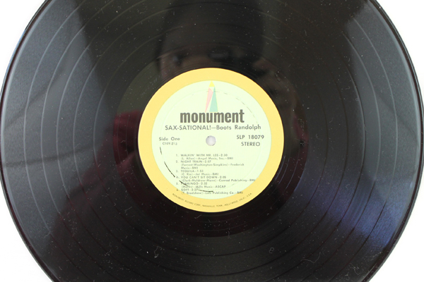 Sax Sational! Boots Randolph LP 1967 Monument Records MLP8079