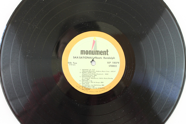 Sax Sational! Boots Randolph LP 1967 Monument Records MLP8079