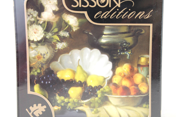 Sisson Editions Imports Cork Backed Still Life Coasters Set of 6 NIP Sealed