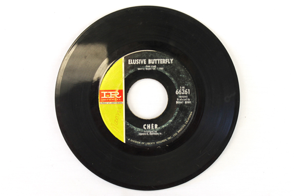 Lot of 4 Imperial & MGM Records 45 RPM - Ricky Nelson/Cher/Animals/Michael Parks