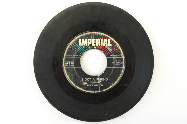 Lot of 4 Imperial & MGM Records 45 RPM - Ricky Nelson/Cher/Animals/Michael Parks