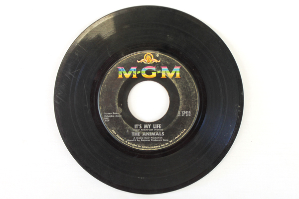 Lot of 4 Imperial & MGM Records 45 RPM - Ricky Nelson/Cher/Animals/Michael Parks