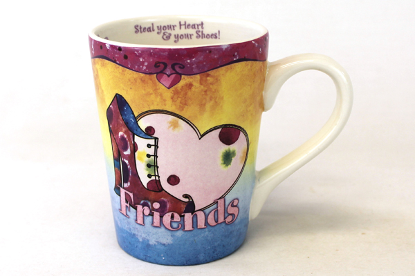 Friends Mug in Suitcase Box Set Lady Layne Ltd 2004 Steal Your Heart