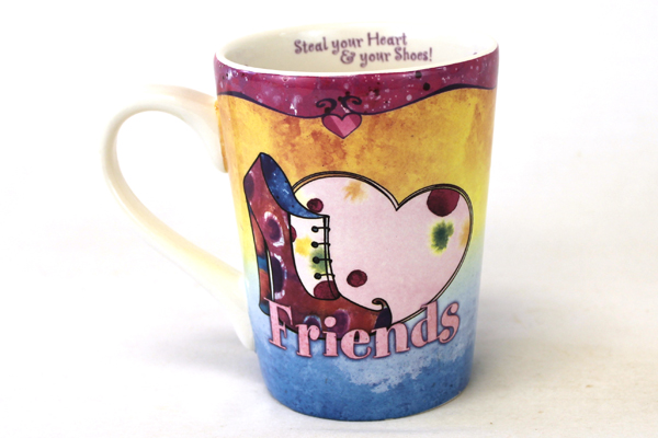 Friends Mug in Suitcase Box Set Lady Layne Ltd 2004 Steal Your Heart