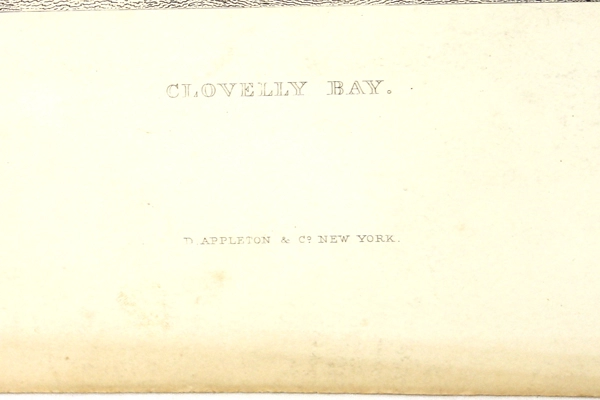 J.W.M. Turner Clovelly Bay Steel Engraving By D. Appleton & Co