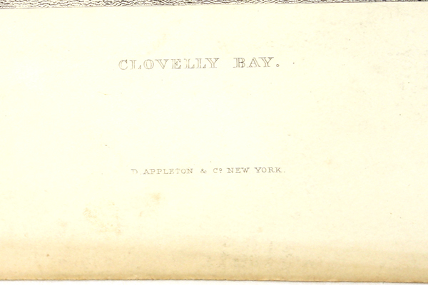 J.W.M. Turner Clovelly Bay Steel Engraving By D. Appleton & Co