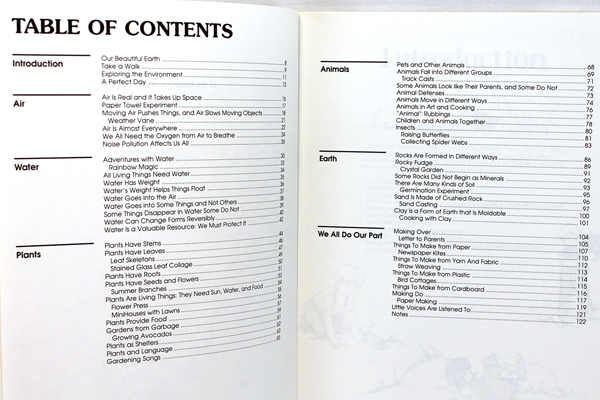 1988 Explore & Experiment Adventures in Nature & Science for Young Children
