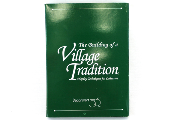 Dept 56 The Building of a Village Tradition VHS Tape 98841