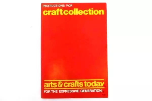 Craft Collection From Hasbro 1975 Four Creative Crafts in One Kit Ages 8 - Teen
