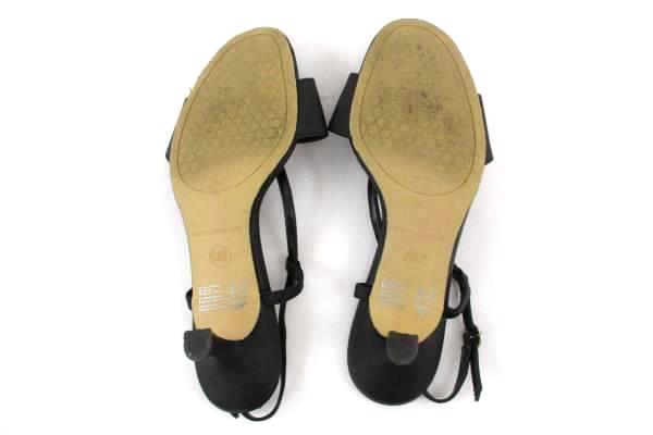 Women's Predictions Slingback Open Toe Clasp Bow Jeweled Embellish Heels 6-1/2W