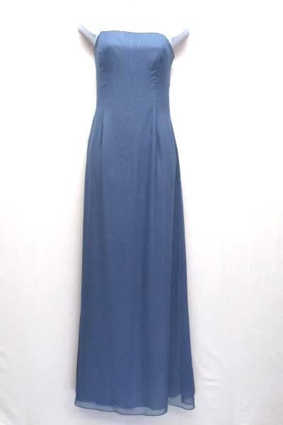 Jim Hjelm Occasions Blue Gown Spaghetti Strap A Line Prom Dress Formal 10