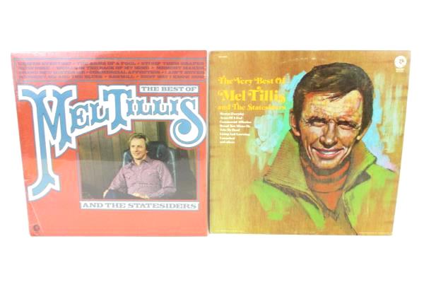 Lot Of 2 Records The Best / Very Best Of Mel Tillis & The Statesiders 1976/1971