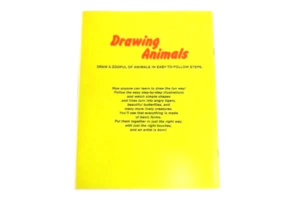 Drawing Animals by Tony Tallarico I Can Draw Zooful Vintage Unused 1980 Simon
